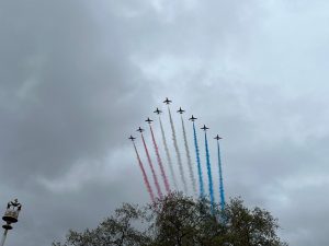 Red Arrows Flaypast