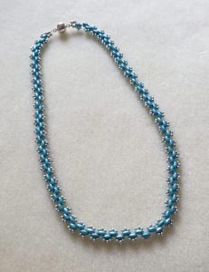 Necklace made at craft group
