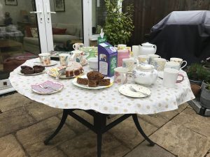 Afternoon Tea at Pam's Garden Day