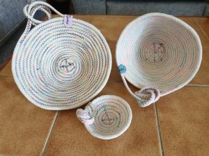 Cord rope bowls