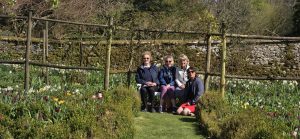 Ladies at Cerney Huse Gradens