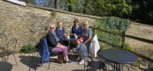 Tea at Cerney House Gardens