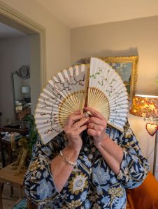 Hand-panted fans
