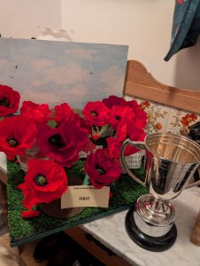 Group Competition Entry Winning First Prize and Cup