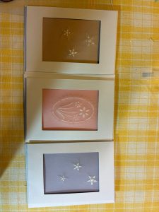 Parchment craft cards
