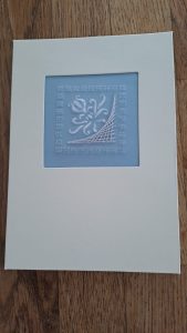 Parchment craft card