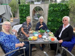 Ladies Lunching at Trioscapes Garden Centre