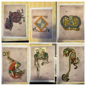 Kells Illuminated Letters