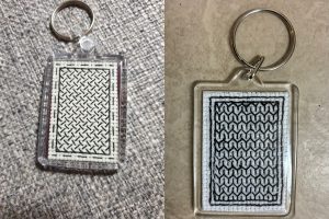 Blackwork Keyrings