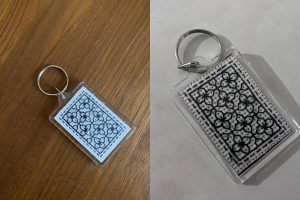 Blackwork Keyrings