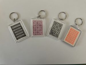 Blackwork Keyrings