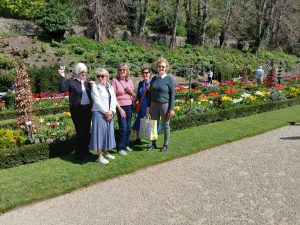 Ladies at Dyrham House