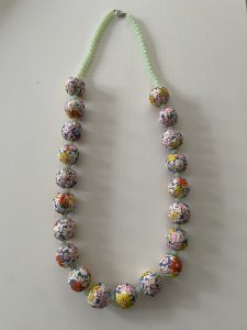 Liberty Lawn Covered Necklace