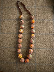 Liberty Lawn Covered Necklace