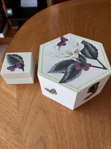 Decoupage boxes