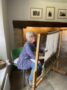 Having a go at weaving