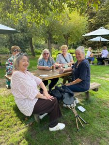 Ladies at Kelmscott