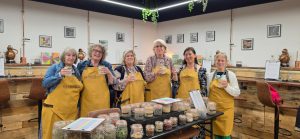 Ladies at Gin
 School
